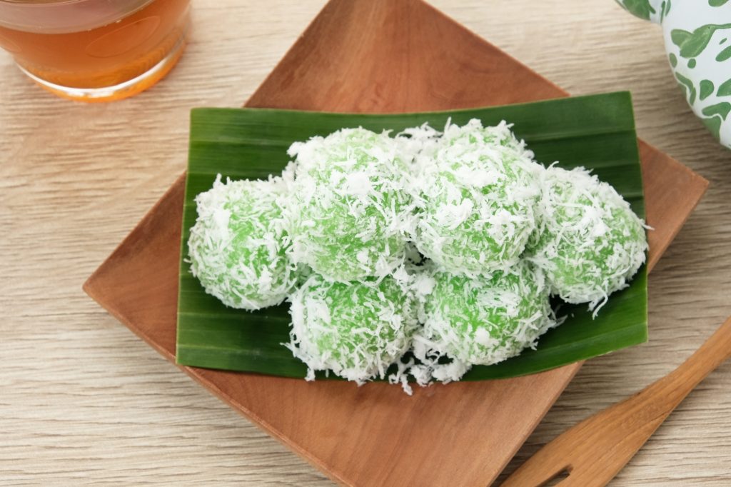 Klepon, Indonesian traditional snack