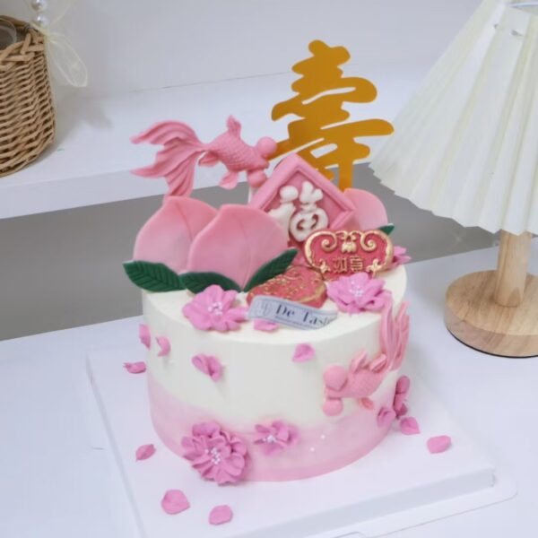 Longevity Blessing Cake - Image 3